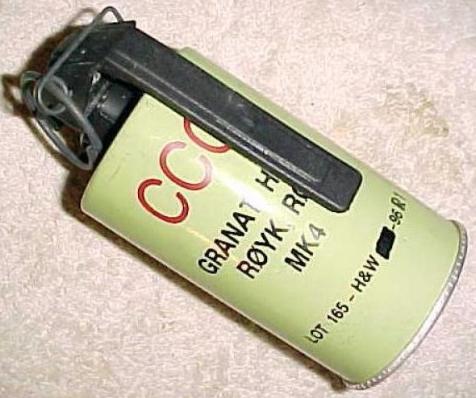 Norwegian Smoke Grenade - Click Image to Close